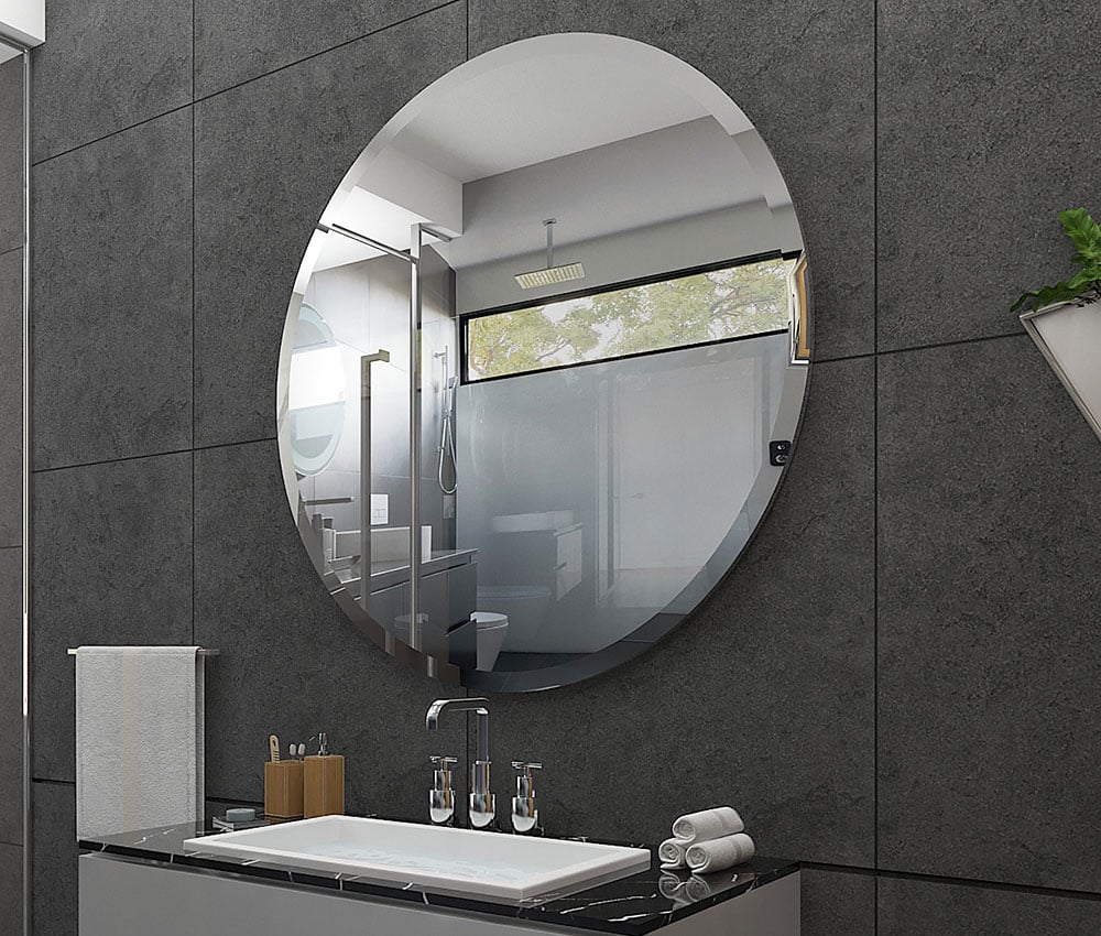 Buy Round Wall Mirrors, Bathroom Mirrors Online Saint Gobain Glass