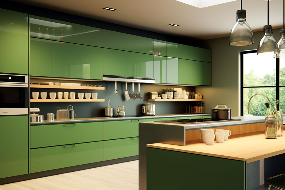 SGG Colormaxx - Lacquered Glass for Interiors