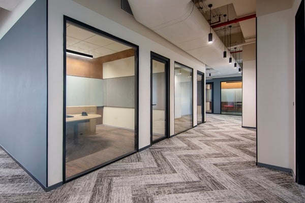 Clipper Modular Glass Partitions