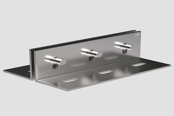 SGF 515 Fixed Bolt (SS 304 + MS Base Plate)