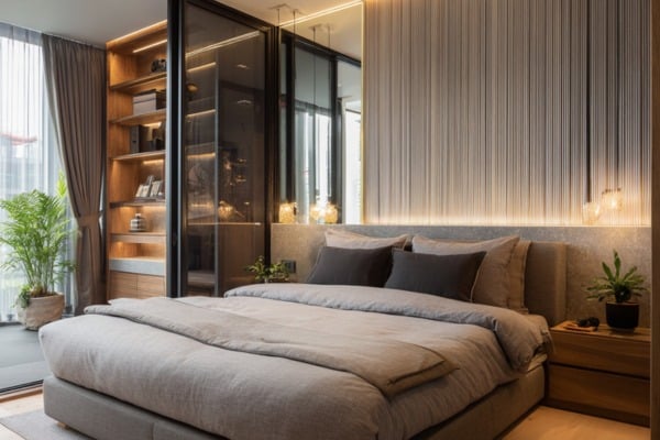 Toughened Sliding Glass Panel Design