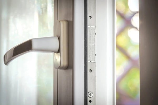uPVC Window Handle White uPVC latch
