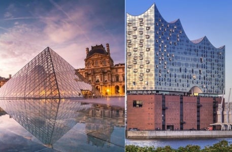 /Louvre%20Pyramid-and-Elbphilharmonie