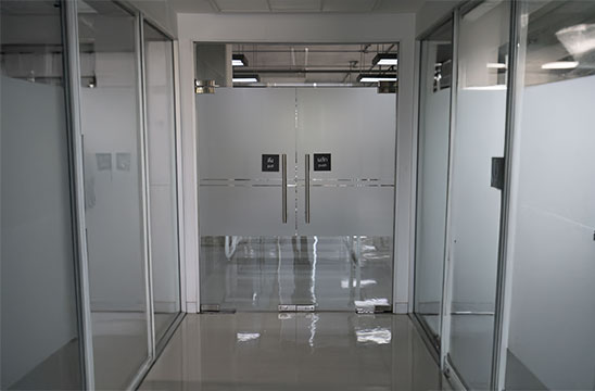 Office entries & partitions