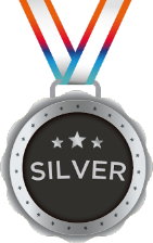 Silver tier medal
