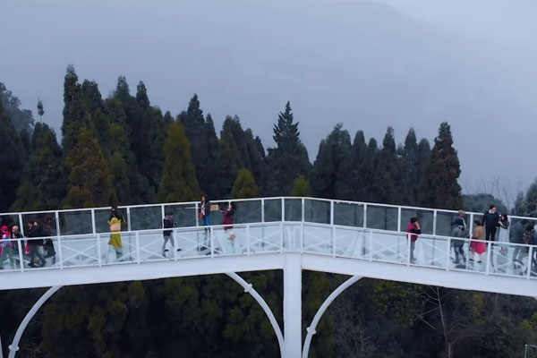  India's First Glass Skywalk