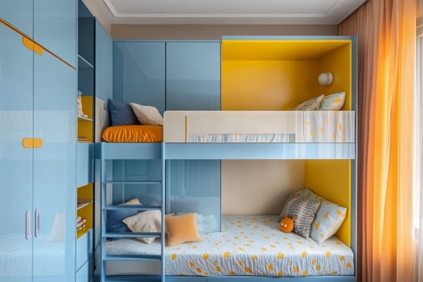 Bed-Placement-Ideas-for-Siblings-Shared-Room