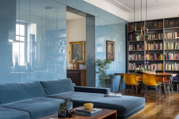 Clean, minimalist lines for an uncluttered and sophisticated look