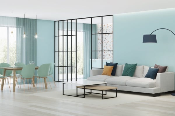 Clear Toughened Glass Partitions