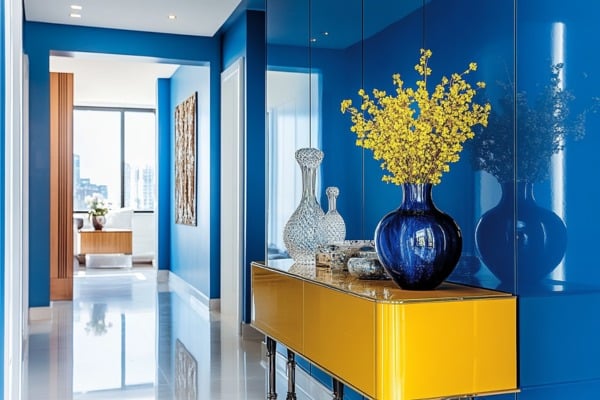 Coloured glass for a rich, distinct vibe