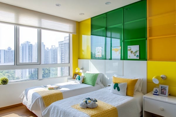 Colour-Theme-for-Siblings-Shared-Bedroom