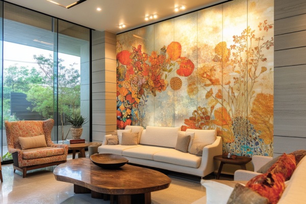 Digital Custom Print Glass Wall Décor Panels