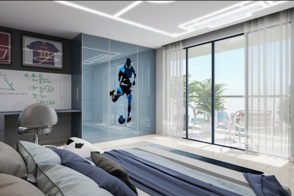 Digitally Printed Glass Wardrobe Shutters for Custom Look