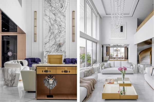 Double-Height Living Room 