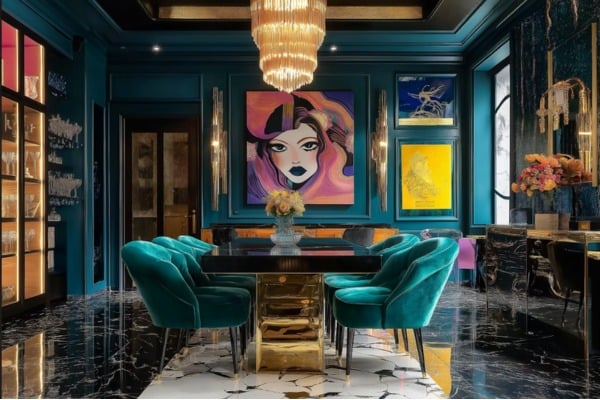 Expressive Interiors with Eclectic Design Style