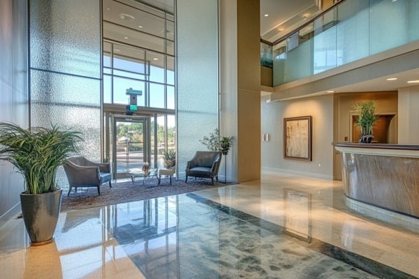 Foyer Glass Design
