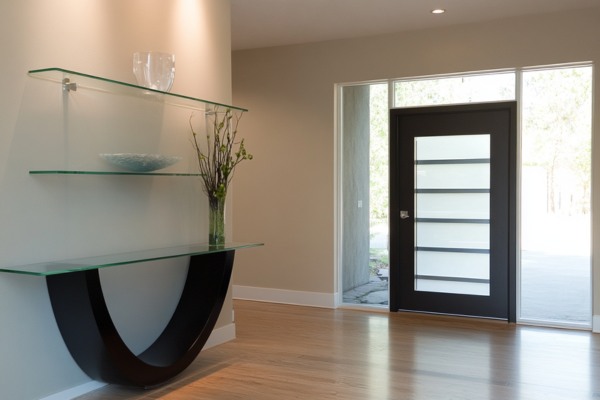 Glass Foyer Design