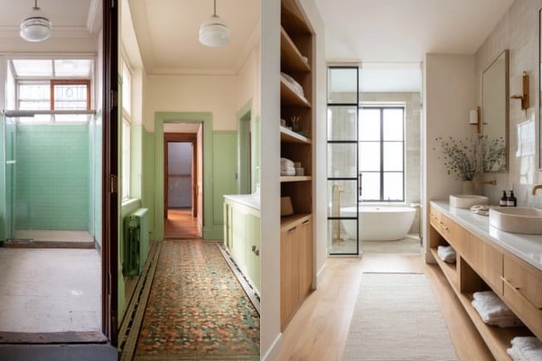 Glass Partitions and Dual Mirrors