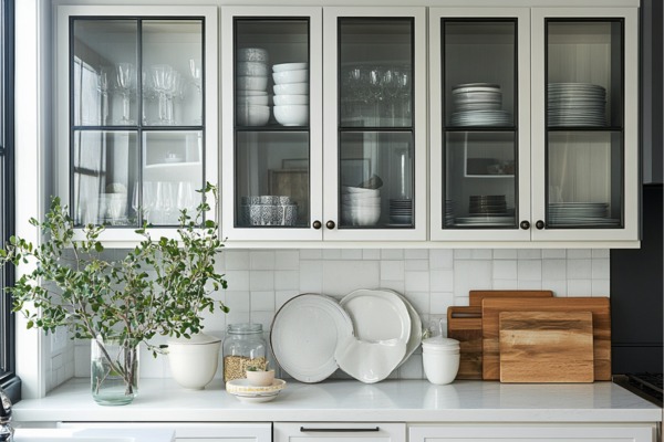 Glass-fronted Cabinets