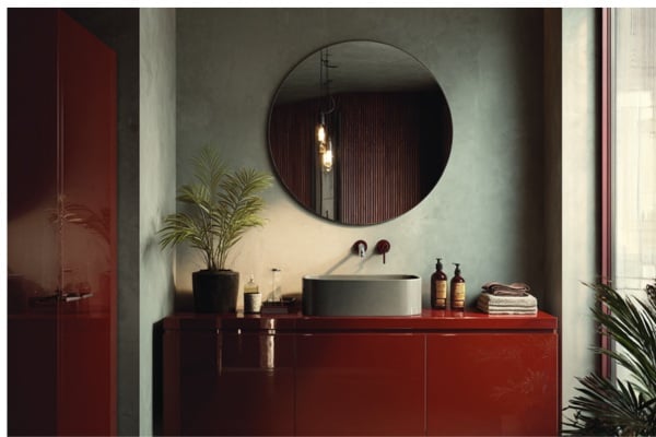 Lacquered Glass Finishes and Rich Colours 