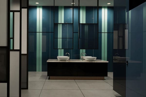 Lacquered-Glass-Strips-Wall-Panelling