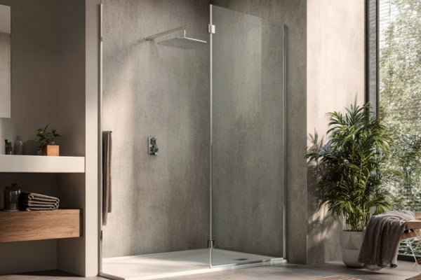 Minimalist Toughened Glass Walk-In Shower Designs