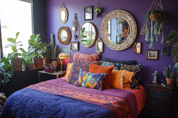 Mirror Mosaic to Boho Bedroom