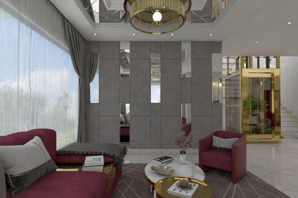 Mirrored-Ceilings-Make-Room-Grand