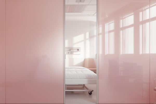 Pink-Lacquered-Glass-Wall-Panels