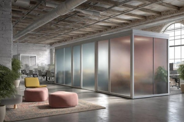 Priva-Lite Creates Striking Contrast 