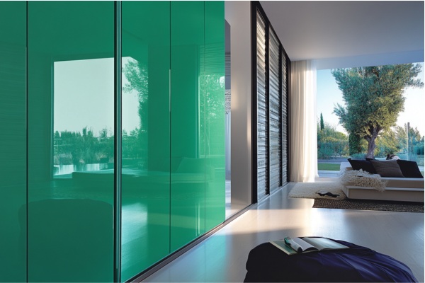 SGG Colormaxx Lacquered Glass Wardrobe Shutters