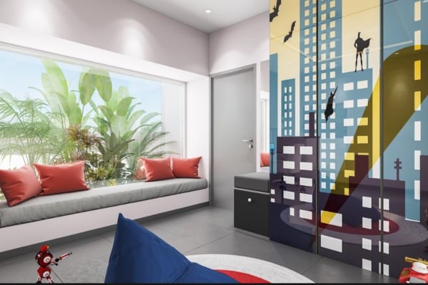 Sliding Wardrobe with Digitally Printed Glass