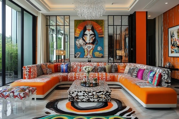 Statement Mirror Panelling 