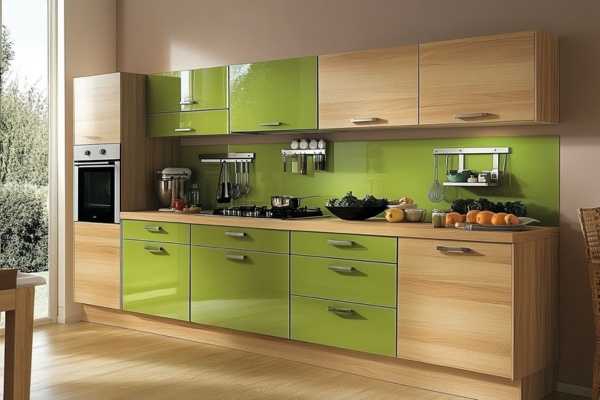 Straight (One-Sided) Kitchen Design