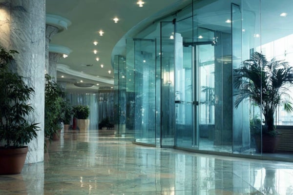 Tempered and laminated glass offer strength and resistance