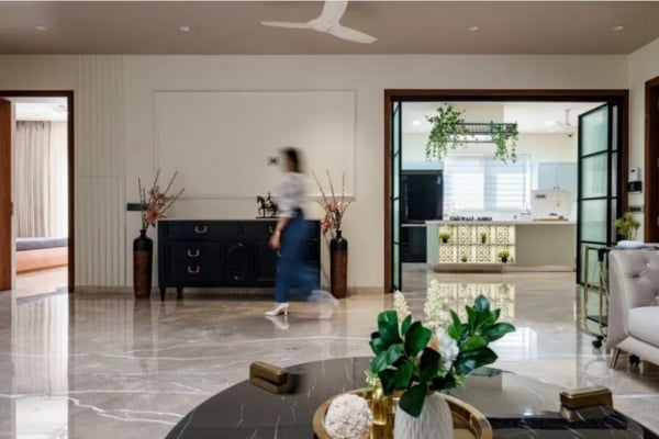 Textured Glass Partitions