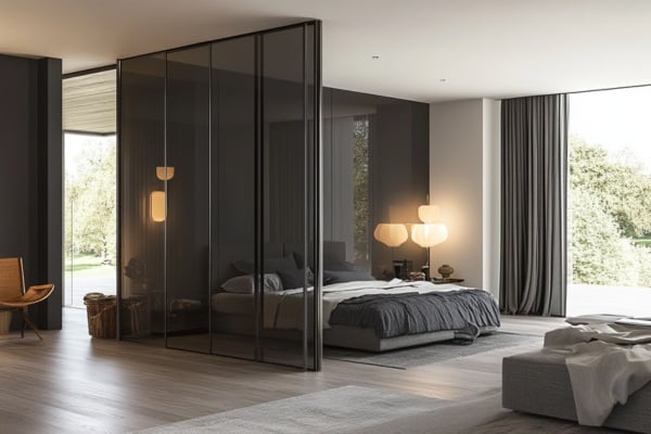 Tinted Glass Partition