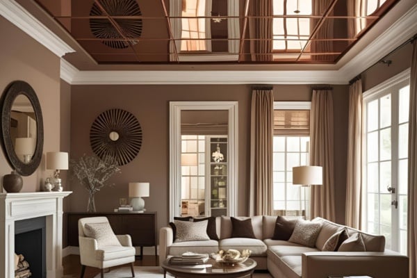 Tinted Mirror Ceilings