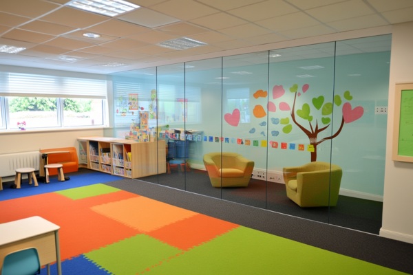 Toughened Glass Partitions