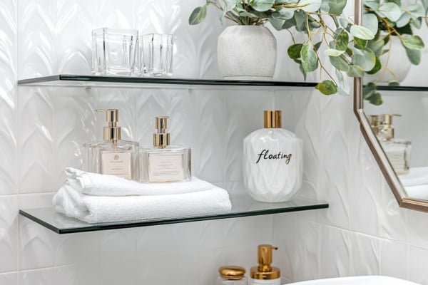 Toughened Glass Shelving