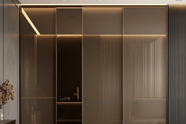 Ultra-Luxurious Sliding Wardrobe Design