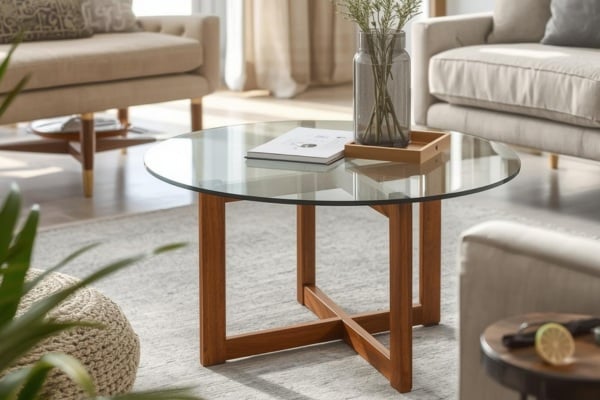 tempered glass table