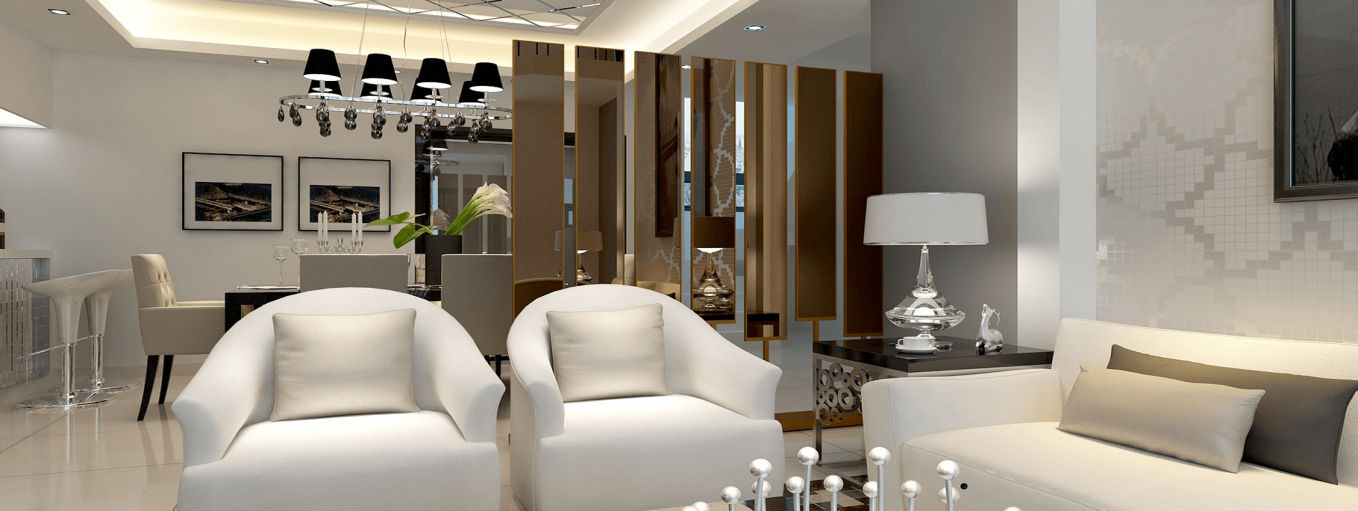 Glass Wall for Living Room 