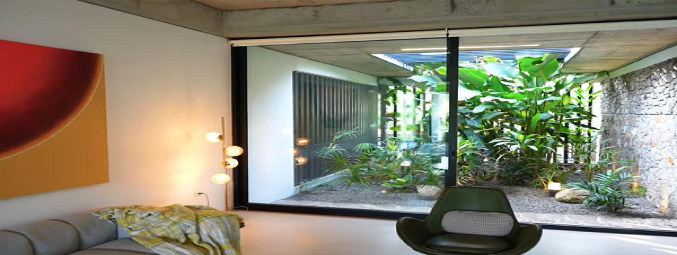 toughened glass skylight