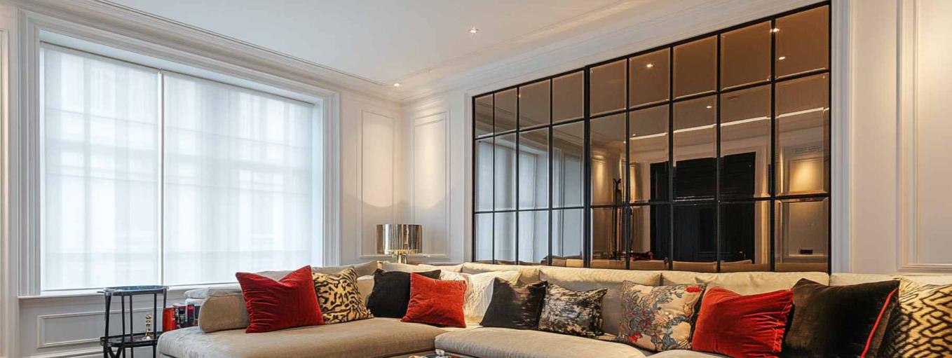 tiny home interior design ideas using glass