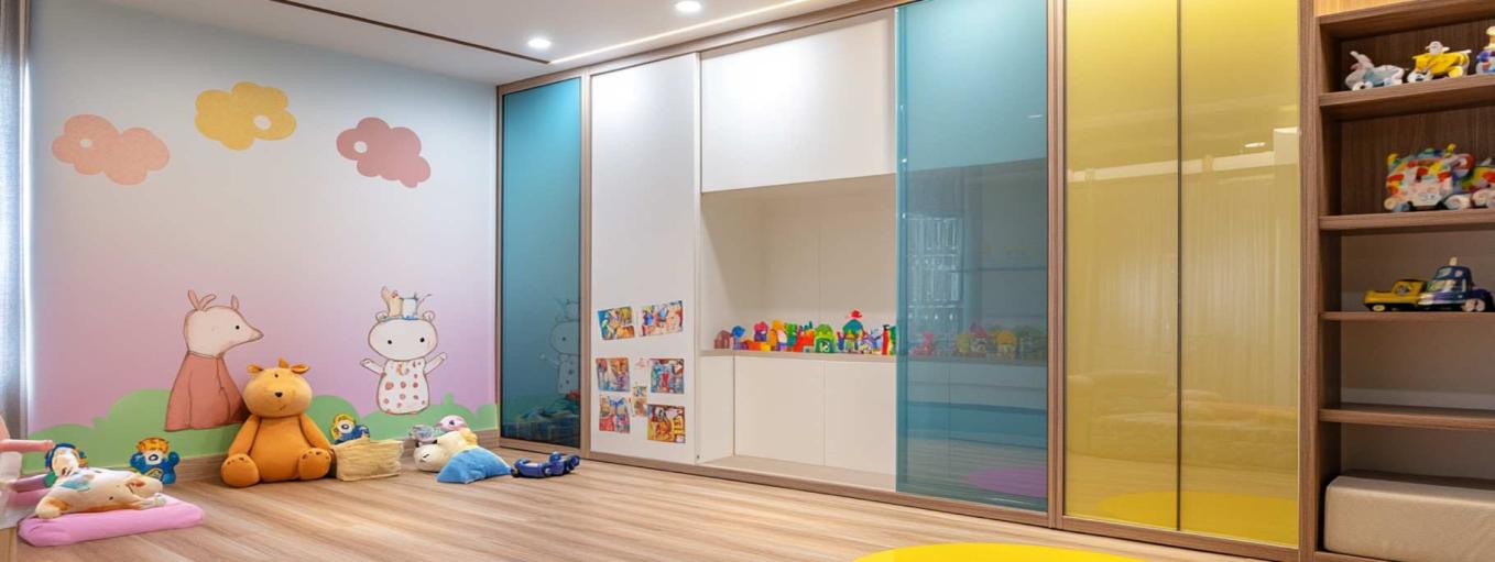 Children’s Bedroom Glass Design