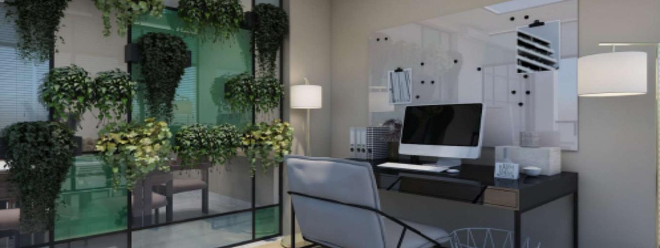 Home Office Ideas with Glass