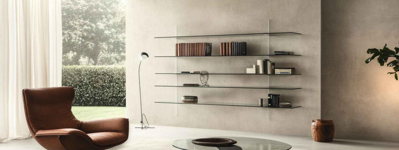 Glass shelves for home