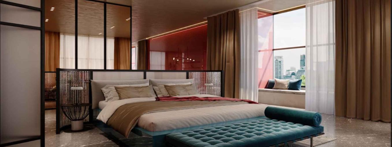 modern bedroom interiors