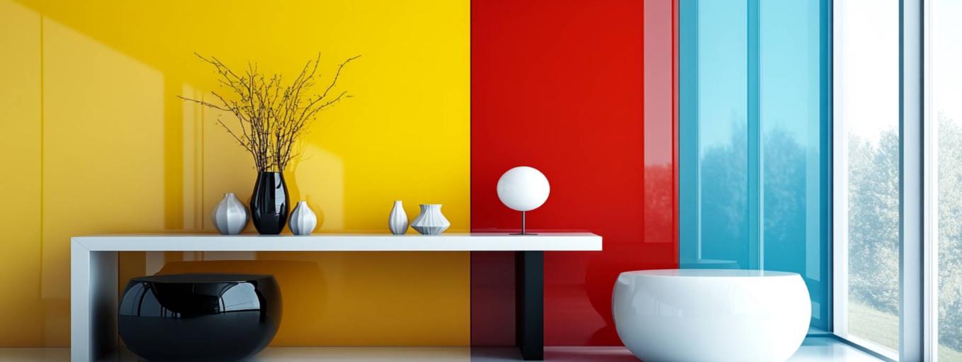 SGG Colormaxx Coloured Lacquered Glass